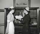 Sister and student nurse, Clarke House School of Nursing, Clarke Drive Sister and student nurse, Clarke House School of Nursing, Clarke Drive