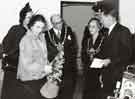 HRH Princess Alice, Duchess of Gloucester visiting the Charles Clifford Dental Hospital, Wellesley Road showing (centre) Lord Mayor, Alderman Oliver Spencer Holmes and Lady Mayoress HRH Princess Alice, Duchess of Gloucester visiting the Charles Clifford Dental Hospital, Wellesley Road showing (centre) Lord Mayor, Alderman Oliver Spencer Holmes and Lady Mayoress