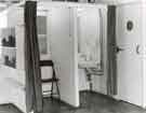 Cubicles in studio, Department of Medical Photography, Royal Hospital, West Street Cubicles in studio, Department of Medical Photography, Royal Hospital, West Street