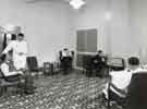 Male staff lounge, Whiteley Wood Clinic (former George Woofindin Convalescent Home), Woofindin Avenue, Fulwood Male staff lounge, Whiteley Wood Clinic (former George Woofindin Convalescent Home), Woofindin Avenue, Fulwood
