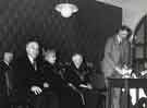 Visit by Lord Mayor, [Alderman Albert Ballard], Whiteley Wood Clinic (former George Woofindin Convalescent Home), Woofindin Avenue, Fulwood