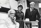 Presentation of teletrollies to the Royal Hallamshire Hospital, Glossop Road to mark the 500,000th telephone [installation] in the Sheffield area