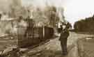 Lodge Moor Hospital. Burning sheds Lodge Moor Hospital. Burning sheds