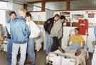 Hillsborough Disaster. Nottingham Forest footballers visiting injured survivors at the Northern General Hospital