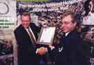 Award of the 'Investor in People' scheme, Northern General Hospital, Fir Vale, showing (left) Richard Caborn MP Award of the 'Investor in People' scheme, Northern General Hospital, Fir Vale, showing (left) Richard Caborn MP