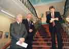 Retirement of (centre) H. B. Stokes (Bev Stokes), chair of the Northern General Hospital Trust, Fir Vale Retirement of (centre) H. B. Stokes (Bev Stokes), chair of the Northern General Hospital Trust, Fir Vale