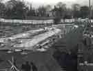 Construction of east front wing foundations, new Sheffield teaching hospital, Royal Hallamshire Hospital, Glossop Road