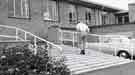 Steps outside the Physiotherapy Department, King Edward VII Hospital, Rivelin Valley Road