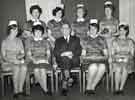 Professor Ian McCrie, Dean of the Faculty of Medicine with prizewinning nurses Professor Ian McCrie, Dean of the Faculty of Medicine with prizewinning nurses