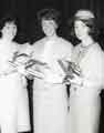 Nurses at a prizegiving event Nurses at a prizegiving event