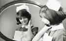 Photograph used in recruitment advertisement for nurses, Royal Infirmary Photograph used in recruitment advertisement for nurses, Royal Infirmary