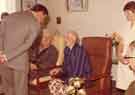 Prince Charles meeting a patient in the lounge area at the opening of the Royal Hallamshire Hospital, Glossop Road Prince Charles meeting a patient in the lounge area at the opening of the Royal Hallamshire Hospital, Glossop Road