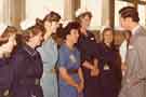 Prince Charles talking to senior nursing staff at the opening of the Royal Hallamshire Hospital, Glossop Road Prince Charles talking to senior nursing staff at the opening of the Royal Hallamshire Hospital, Glossop Road