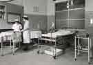Nurse preparing surgical instruments, Jessop Hospital for Women, Leavygreave Road housing the Theatre Sterile Supplies Unit Nurse preparing surgical instruments, Jessop Hospital for Women, Leavygreave Road housing the Theatre Sterile Supplies Unit