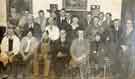 Possible retirement of Mr G. H. Shelby (sitting, 4th left), Board room, Jessop Hospital for Women, Leavygreave Road