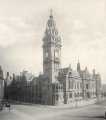 Town Hall from Town Hall Square showing (left) Surrey Street and (right) Pinstone Street Town Hall from Town Hall Square showing (left) Surrey Street and (right) Pinstone Street
