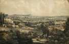View of Sheffield from Psalter Lane, Brincliffe Edge, c.1850