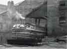 Earl T barge moored at the Canal Basin Earl T barge moored at the Canal Basin