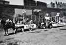 Decorated floats by the City Council Recreation Department in probably the Lord Mayor's Parade