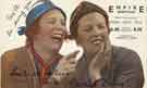 View: p00210 Advertisement for Elsie and Doris Waters, radio's 'Gert and Daisy' performing at the Empire Theatre, Charles Street