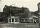 View: p00213 Division Street at junction with Carver Street showing (left) probably Schofields of Sheffield, cutlery manufacturers