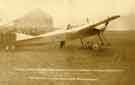 The Blackburn monoplane, piloted by Harold Blackburn, Sheffield Aviation Week
