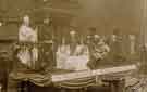 View: p00339 Decorated float entitled 'the Shamrock an emblem of the Trinity' outside St. Vincent's RC Church, Solly Street
