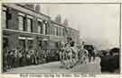 View: p00363 Royal carriages leaving the stables of Joseph Tomlinson and Sons, Bedford Street