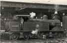 View: p00385 Steam locomotive 58080 at the Sheffield Midland railway station