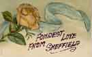 Fondest love from Sheffield