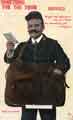 Something for you from Sheffield. Within this postman's bag you 'll find an interesting gift consigned - novelty postcard