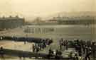 View: p00955 Military band playing in celebration of St. George's Day, Hillsborough Barracks, Langsett Road 