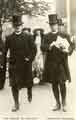 Rev. Leonard Hedley Burrows (1857-1940), Bishop of Sheffield (1914-1939) and (right) the Venerable Folliott George Sandford, Archdeacon of Doncaster on the former's visit to Doncaster