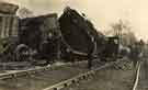 Train crash at Grange Lane, Shiregreen blocking the main line between Barnsley and Sheffield