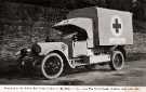Ambulance presented to the British Red Cross Society by the Vickers Employees War Relief Fund, 14th August 1915