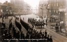 View: p01548 Royal visit of George and Mary, Prince and Princess of Wales (later King George V and Queen Mary) showing the crowds awaiting their arrival outside the Town Hall
