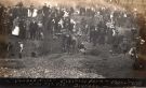 Digging for coal during the National Coal Strike, showing crowd at Candle Main, Silkstone Seam, possibly High Hazels Park Digging for coal during the National Coal Strike, showing crowd at Candle Main, Silkstone Seam, possibly High Hazels Park