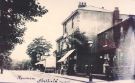 Shops on Fulwood Road, Ranmoor including (centre) No. 378, Ranmoor Post Office