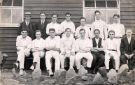 Unidentified cricket team