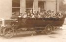 Charabanc No. 10 operated by Hibberd and Shillito, No. 6 Spital Lane