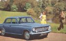 Advertising postcard for the Vauxhall Cresta 6 cylinder, 6 seater car