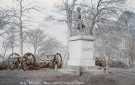 View: p01952 Monument to Ebenezer Elliott (1781 - 1849) the poet, Weston Park, along with the town guns