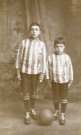 Children in [Sheffield Wednesday or Sheffield United?] football kit