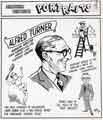 Caricature by Armstrong Whitworth of Alfred Turner, managing director, A.W.V. Turner and Co. Ltd.,