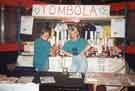Tombola stall, Sheffield CAMRA (Campaign for Real Ale) Beer Festival, 1989, [held at the Students Union, Sheffield Polytechnic, Pond Street]