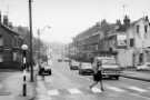 Abbeydale Road looking towards junction (left) with Frederick Road and (right) Aizlewood Road, mid 1970s Abbeydale Road looking towards junction (left) with Frederick Road and (right) Aizlewood Road, mid 1970s