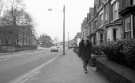 Abbeydale Road looking towards the junction with (left) Bannerdale Road and (right) Archer Road, mid 1970s