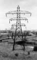 Electricity pylons at Meadowhall, mid 1970s