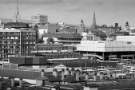 View over (foreground) Sheffield Midland railway station showing (right) Fiesta nightclub and Pond Street Bus (centre) Crucible Theatre and (left) Sheffield City Polytechnic View over (foreground) Sheffield Midland railway station showing (right) Fiesta nightclub and Pond Street Bus (centre) Crucible Theatre and (left) Sheffield City Polytechnic