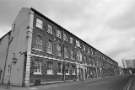 Former premises of Taylor's Eye Witness Ltd., Eye Witness Works, cutlery and plate manufacturers, Milton Street at junction with (left) Headford Street Former premises of Taylor's Eye Witness Ltd., Eye Witness Works, cutlery and plate manufacturers, Milton Street at junction with (left) Headford Street